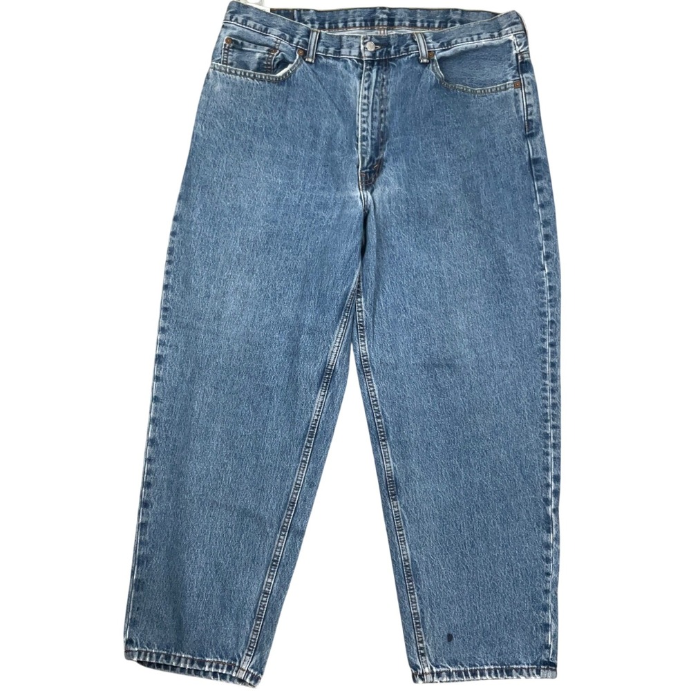 Levis 560 Jeans Mens 40 Blue Tapered Loose Fit Leg Skater Grunge Rugged Denim